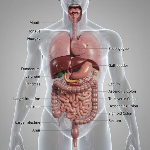  Human Digestive Anatomy